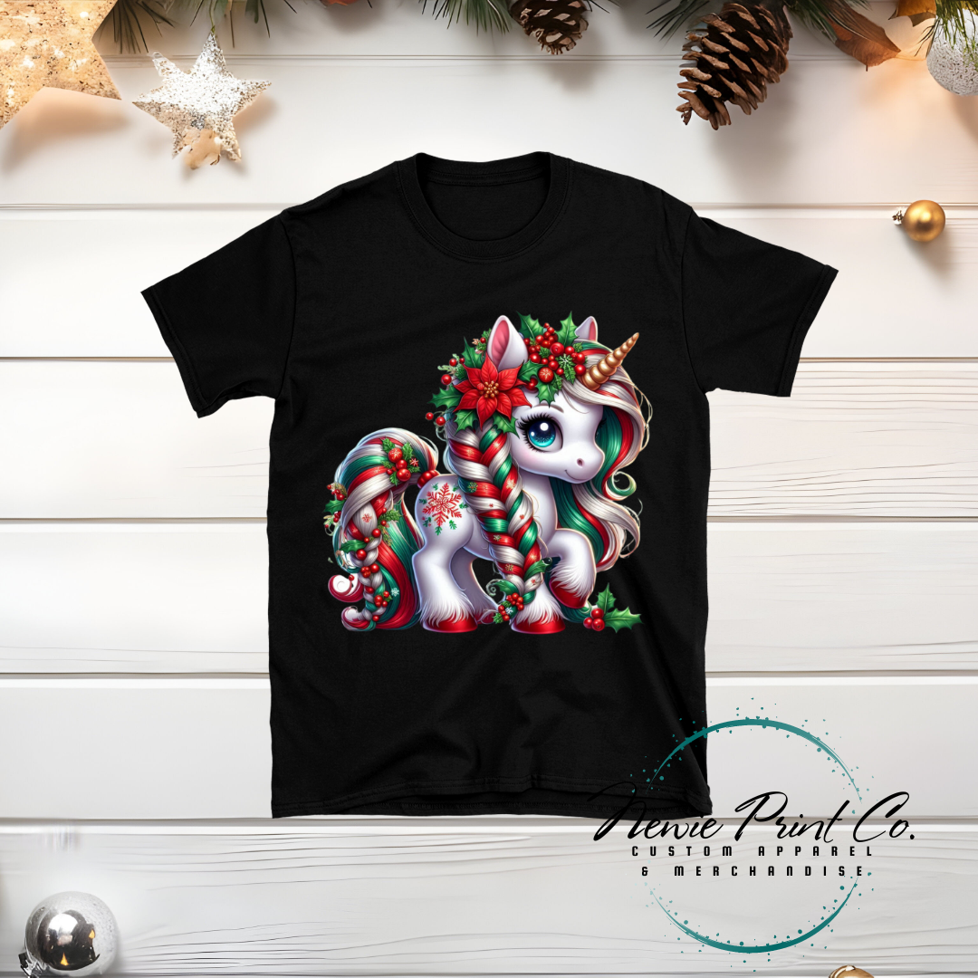 Christmas Unicorn - Christmas T-shirt