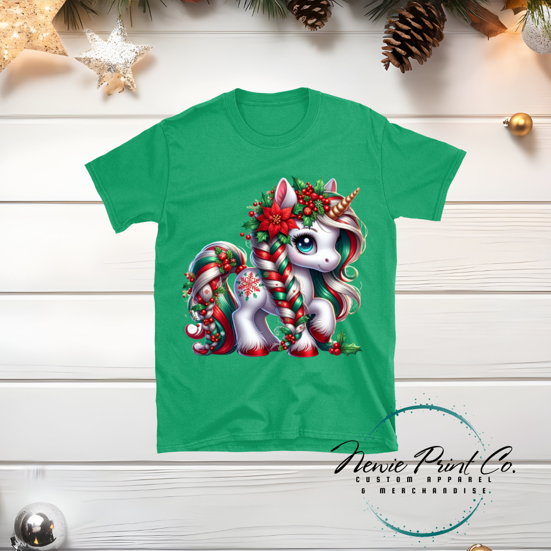 Christmas Unicorn - Christmas T-shirt