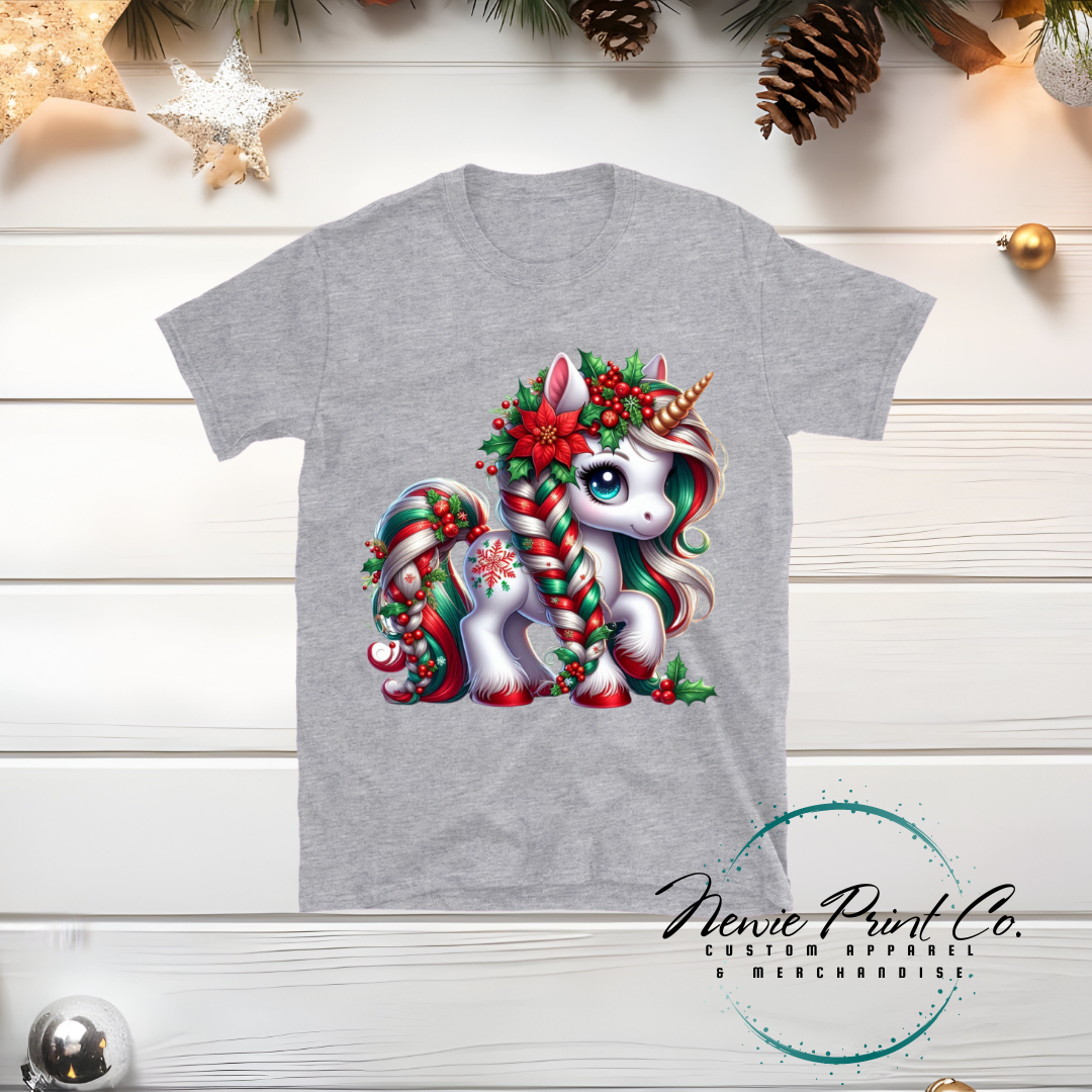 Christmas Unicorn - Christmas T-shirt