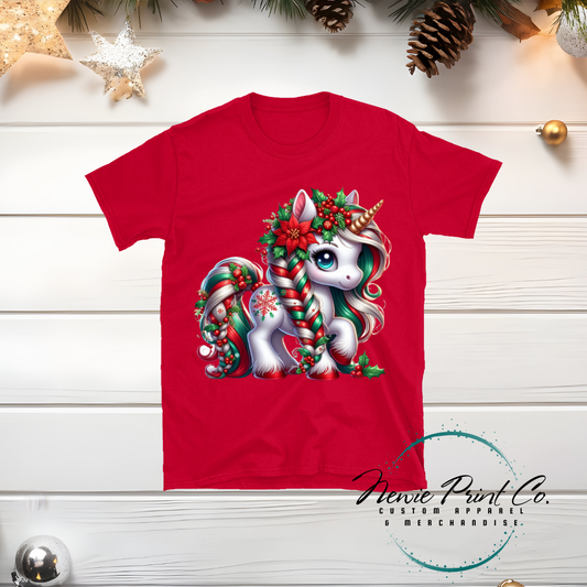 Christmas Unicorn - Christmas T-shirt