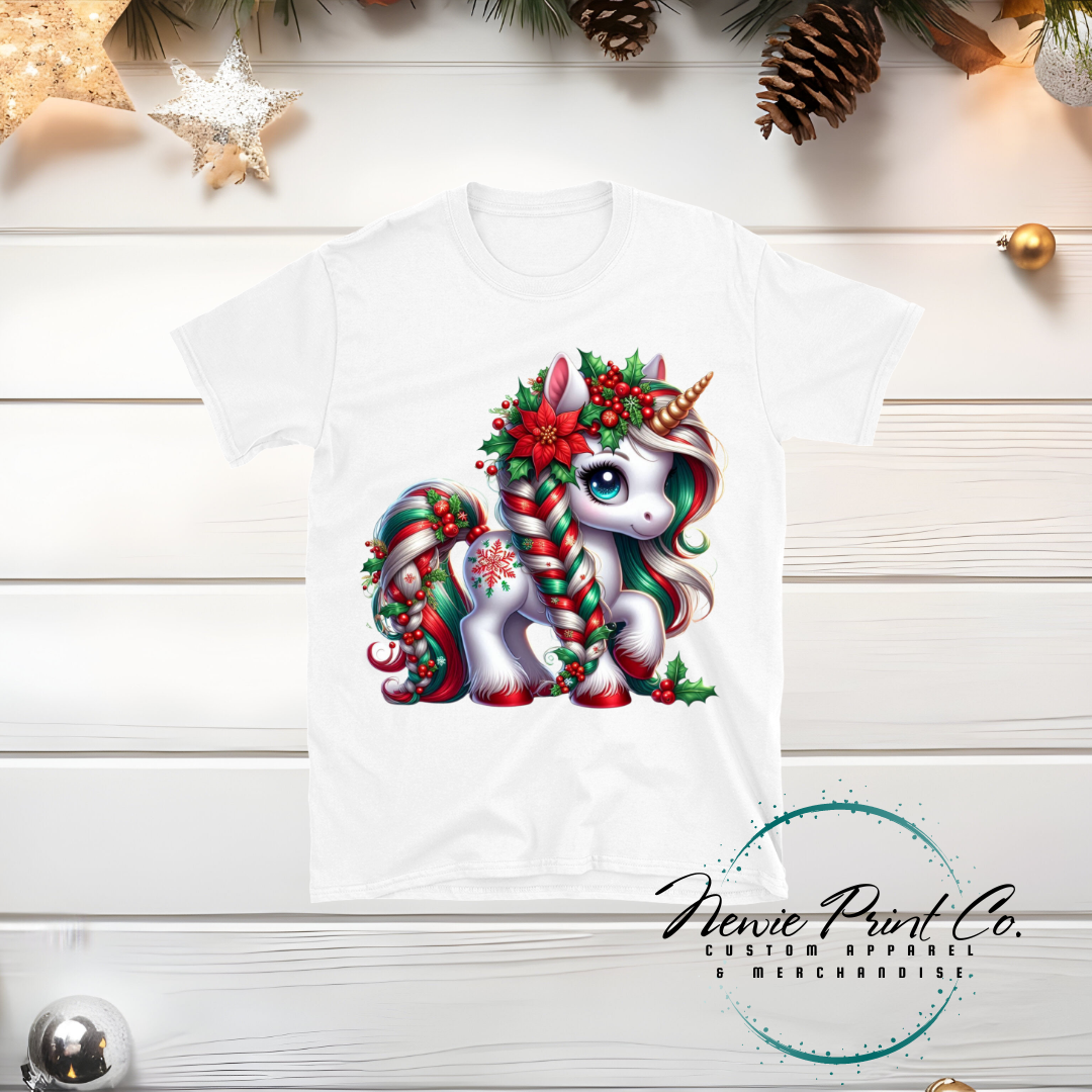 Christmas Unicorn - Christmas T-shirt