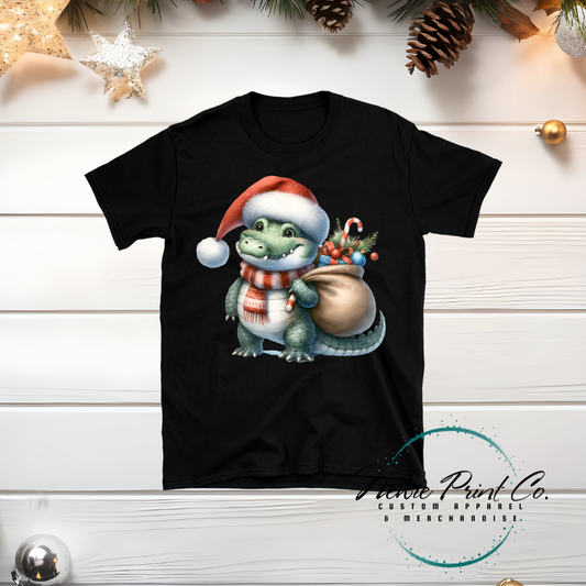 Crocodile - Christmas T-shirt