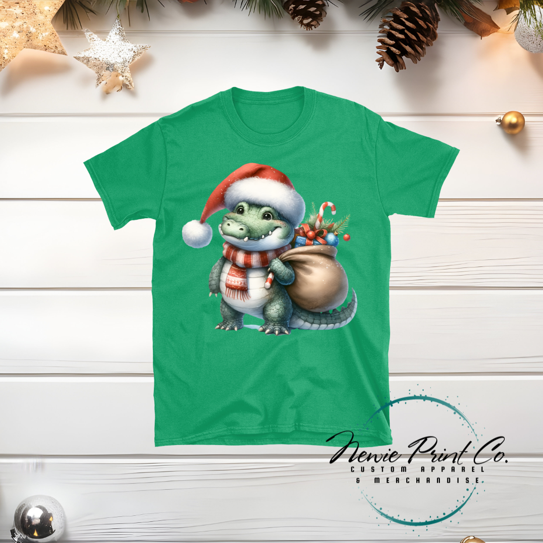 Crocodile - Christmas T-shirt