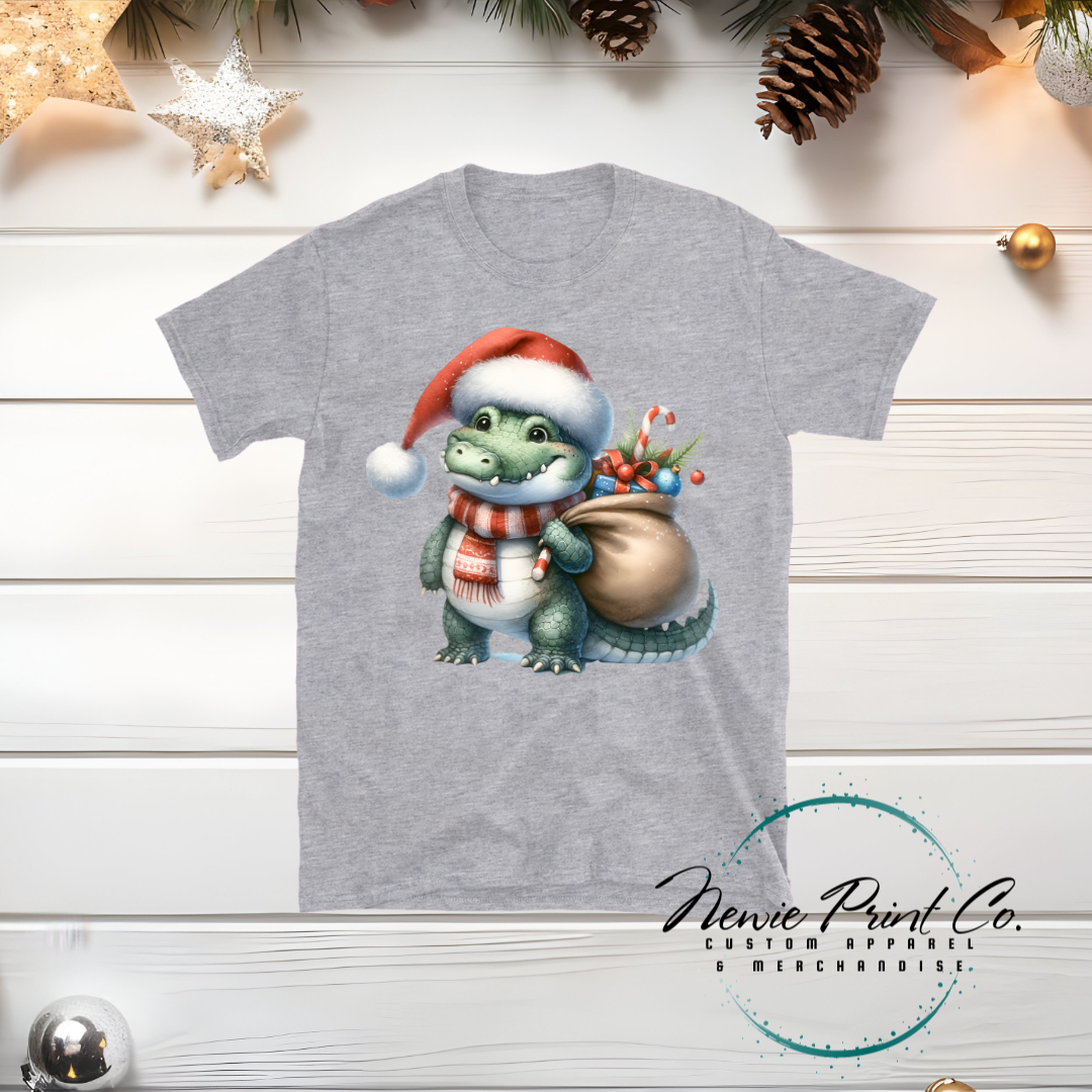 Crocodile - Christmas T-shirt