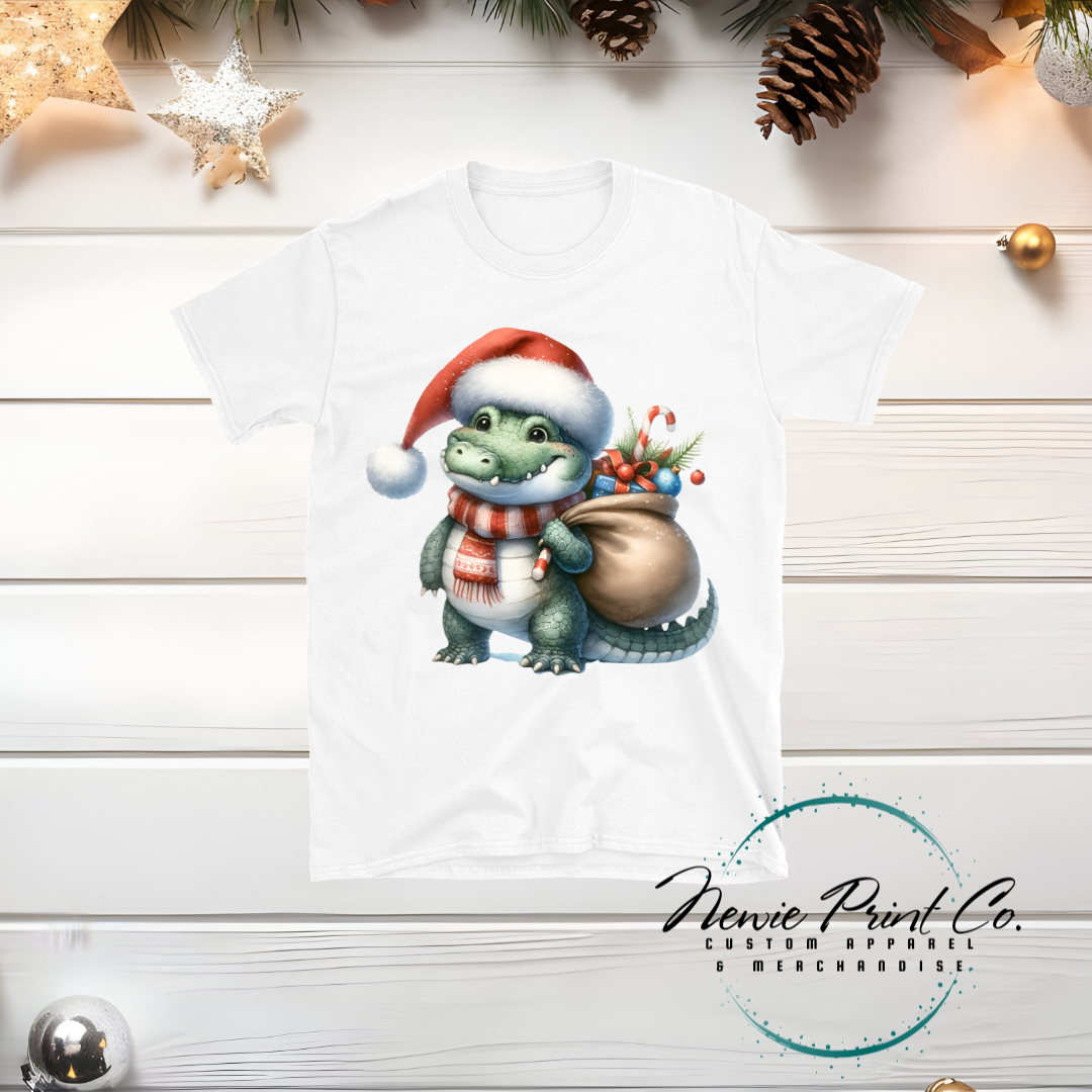 Crocodile - Christmas T-shirt