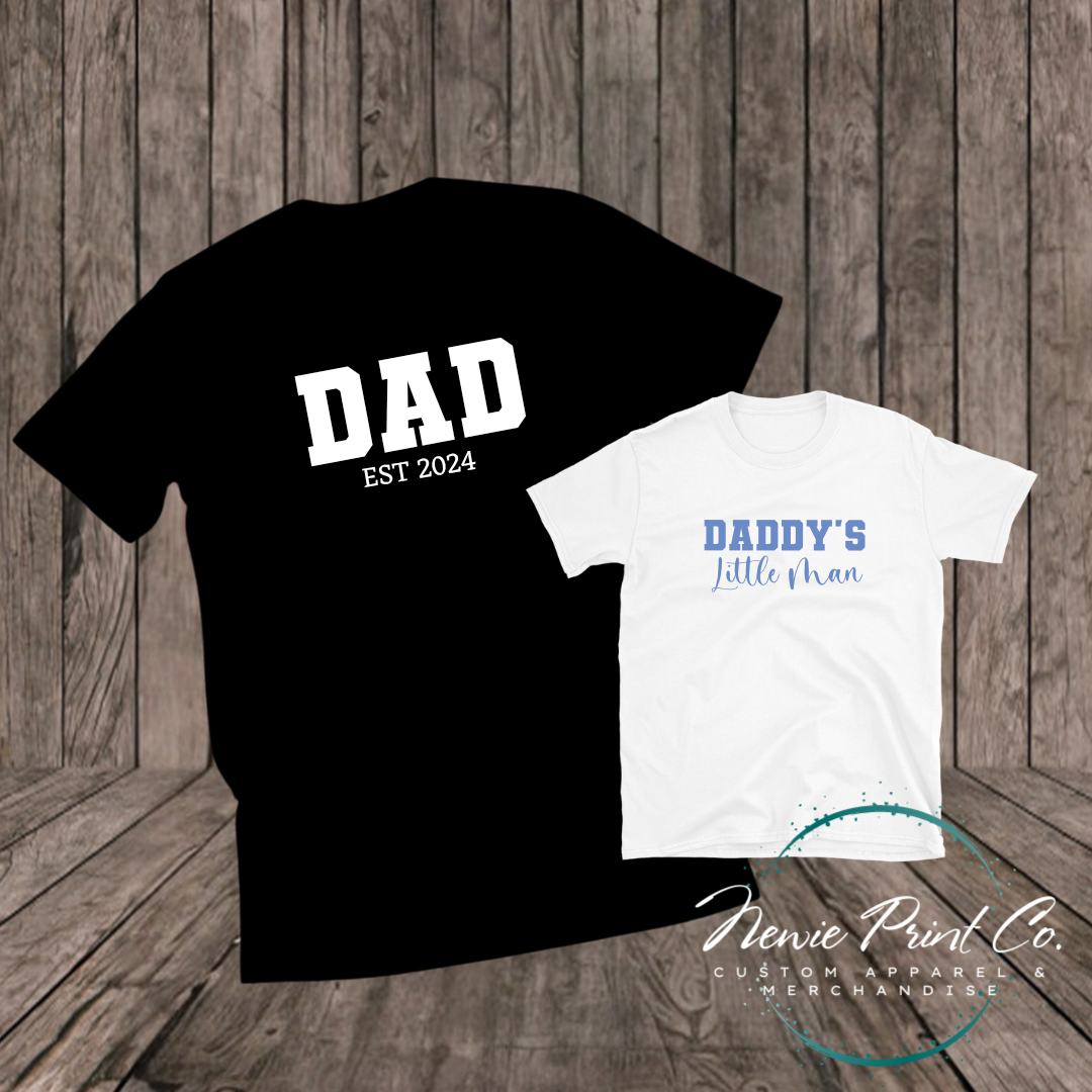 Daddys Little Man Tee