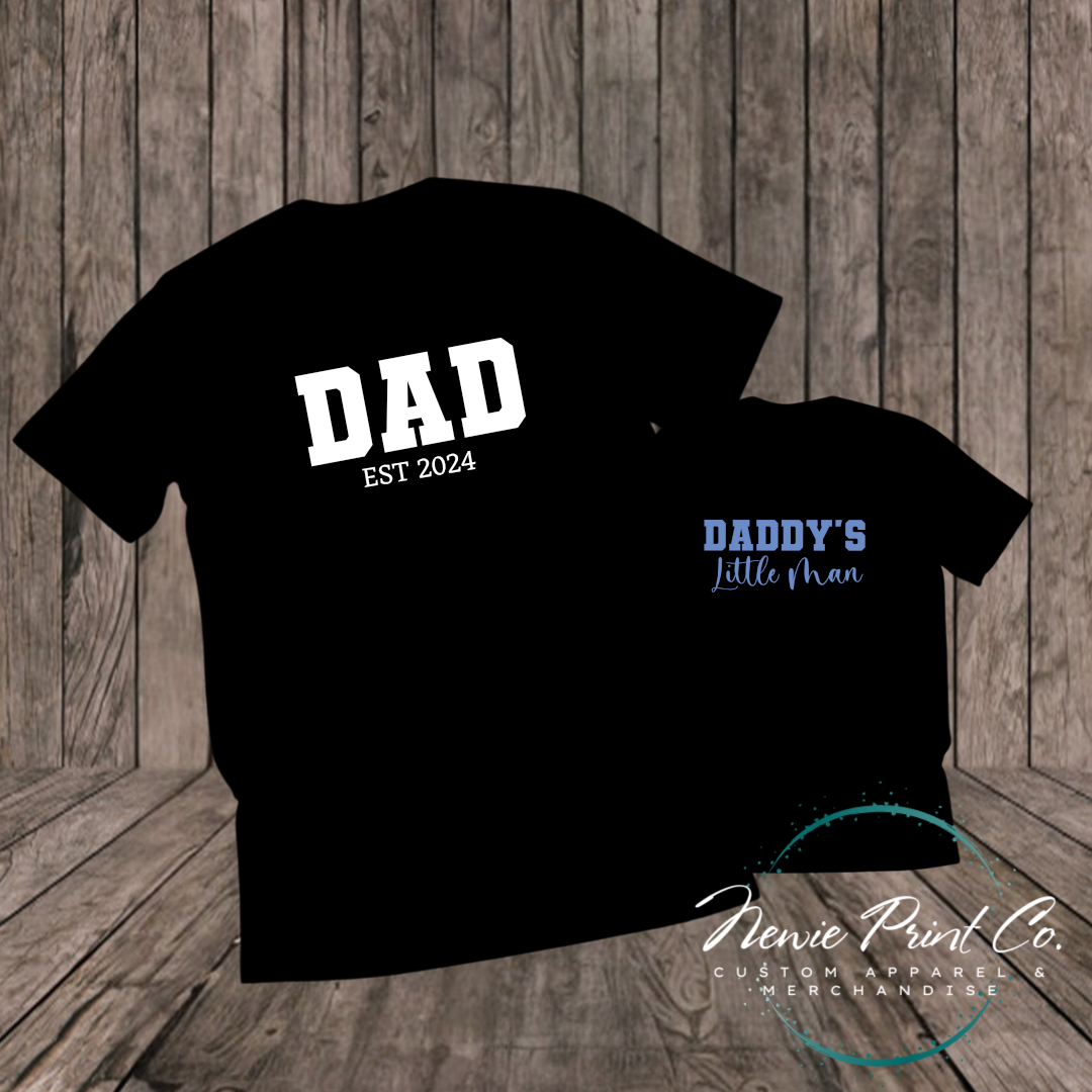 Daddys Little Man Tee