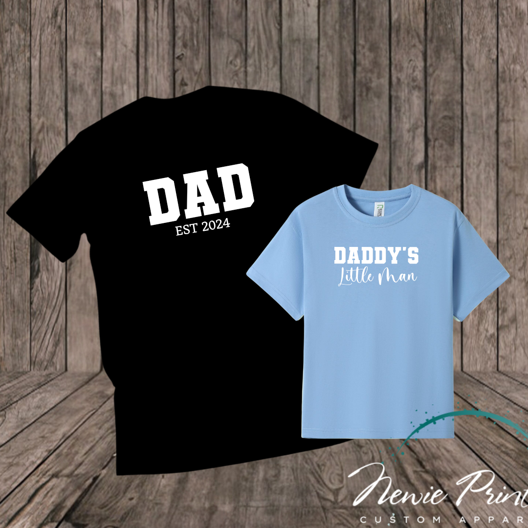 Daddys Little Man Tee