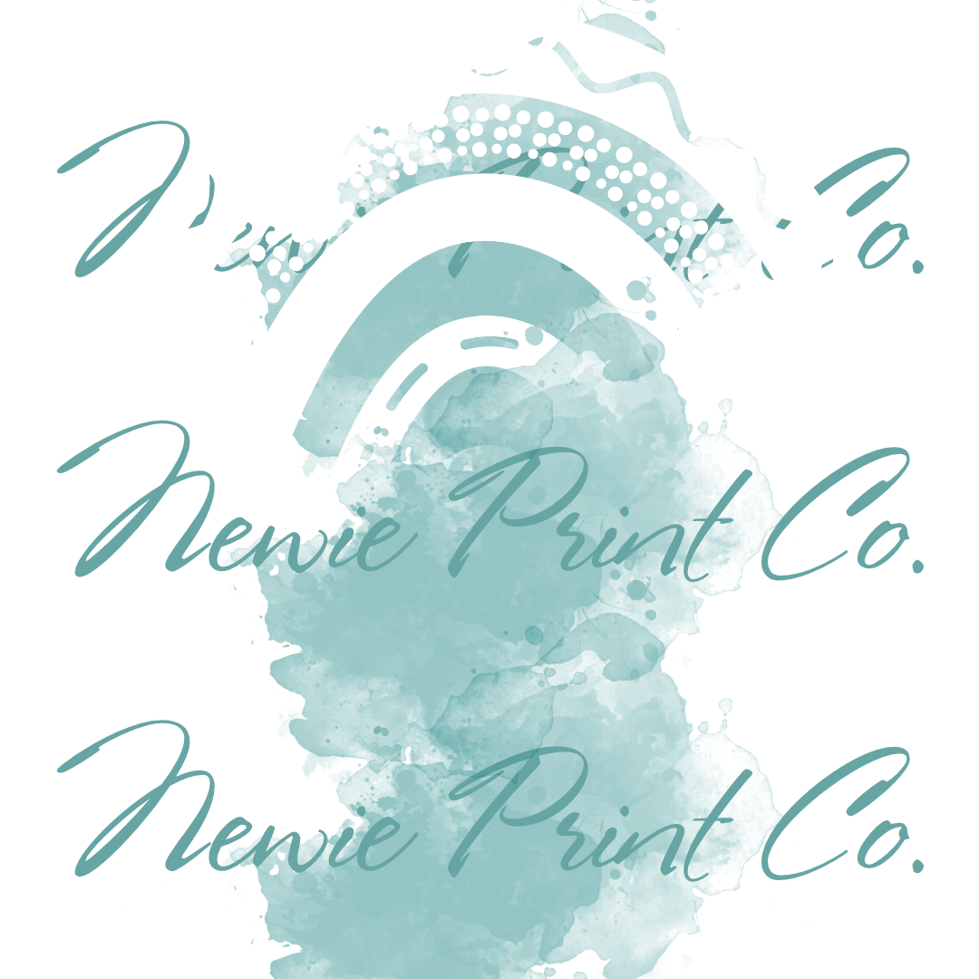 DTF Print - Harmony Day - Rainbow White Logo