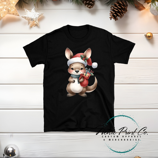 Kangaroo - Christmas T-shirt