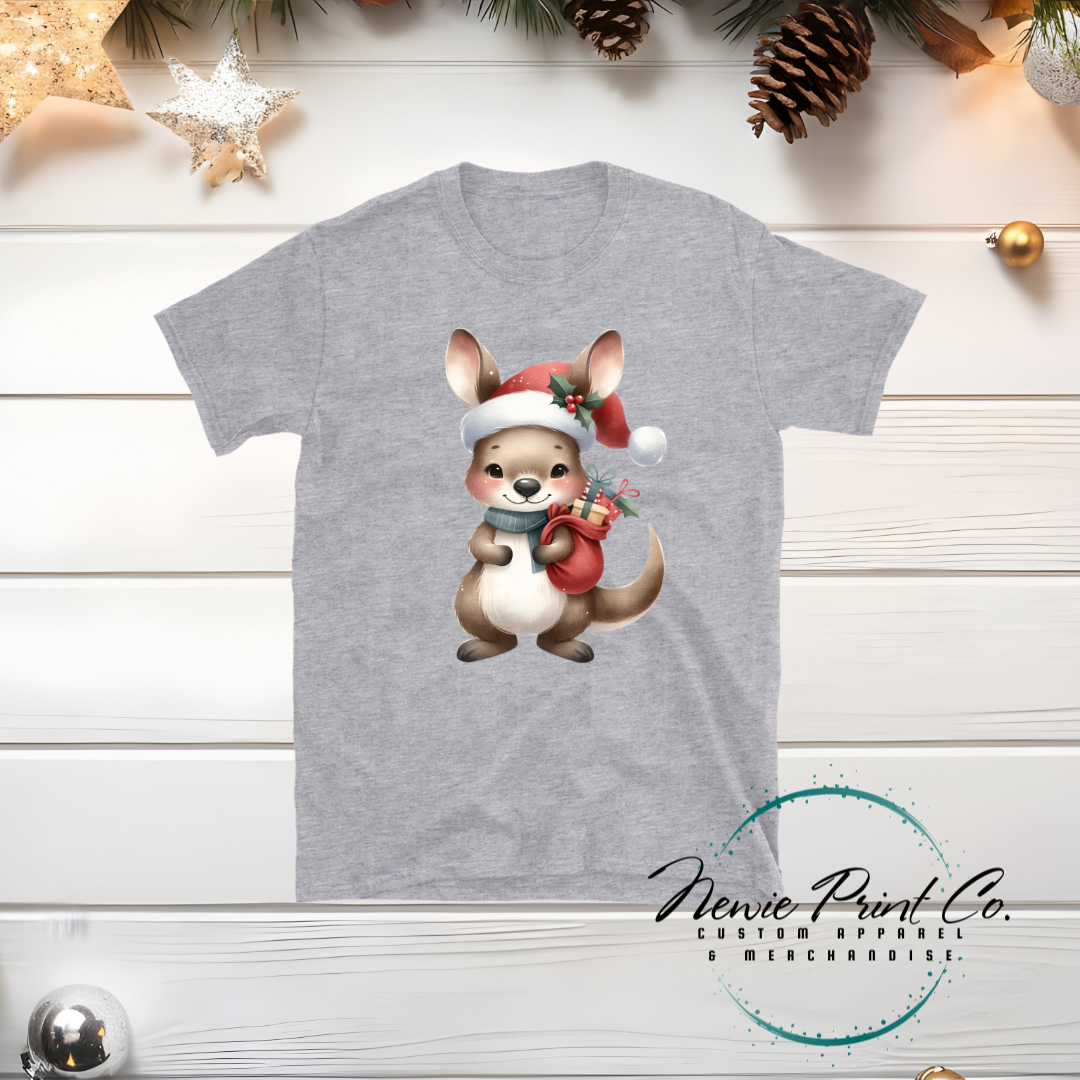 Kangaroo - Christmas T-shirt