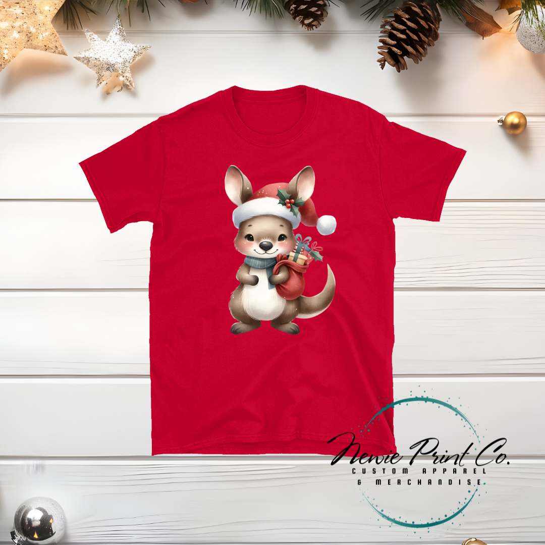 Kangaroo - Christmas T-shirt