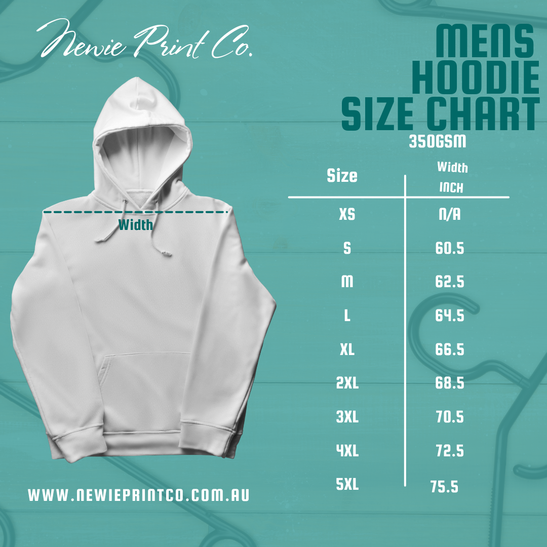 Custom Printed Hoodie - Adult Pocket Hoodie 350 GSM