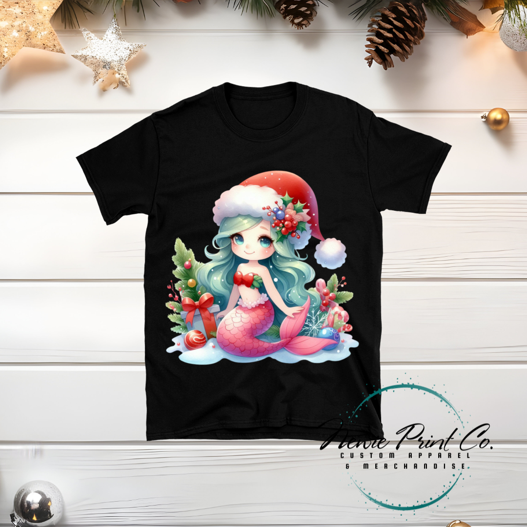 Mermaid - Christmas T-shirt