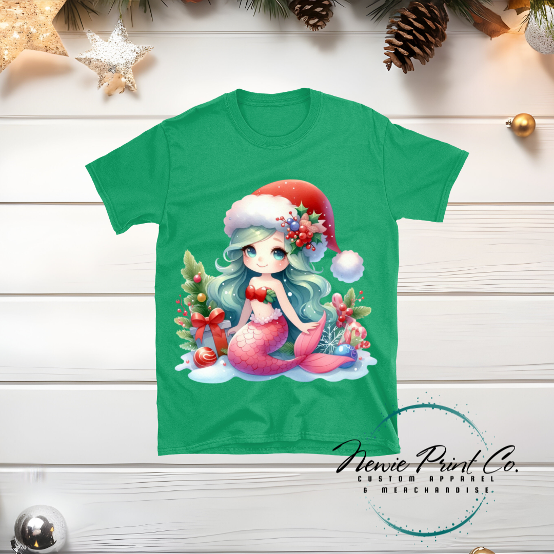 Mermaid - Christmas T-shirt