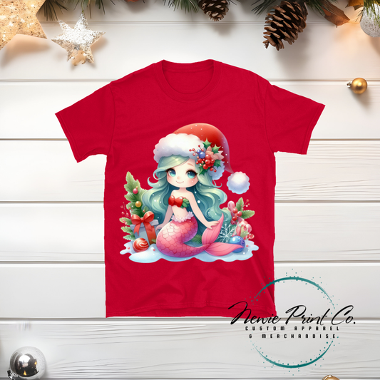 Mermaid - Christmas T-shirt