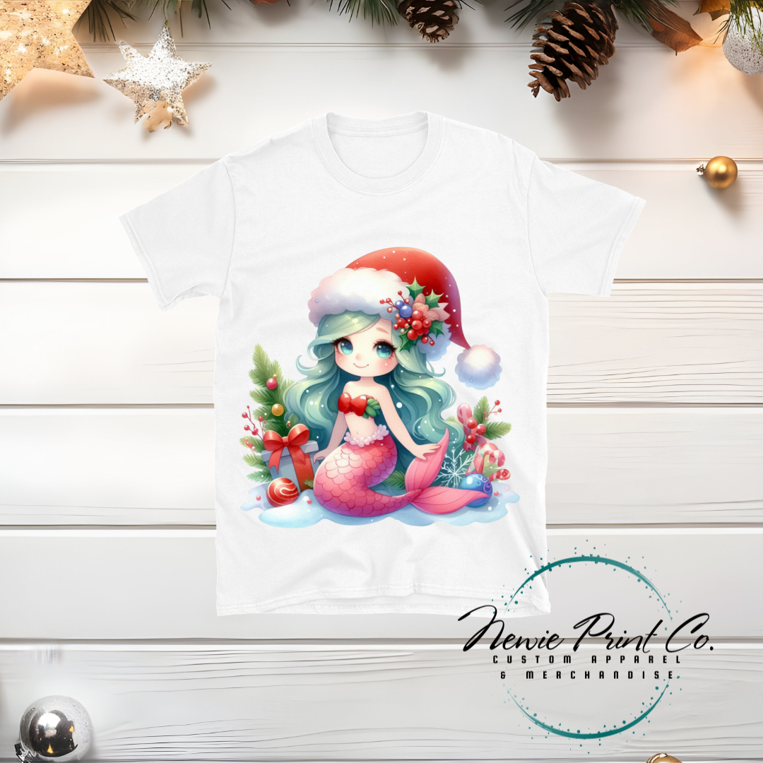 Mermaid - Christmas T-shirt