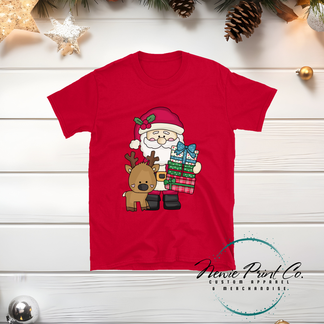 Reindeer Santa - Christmas T-shirt