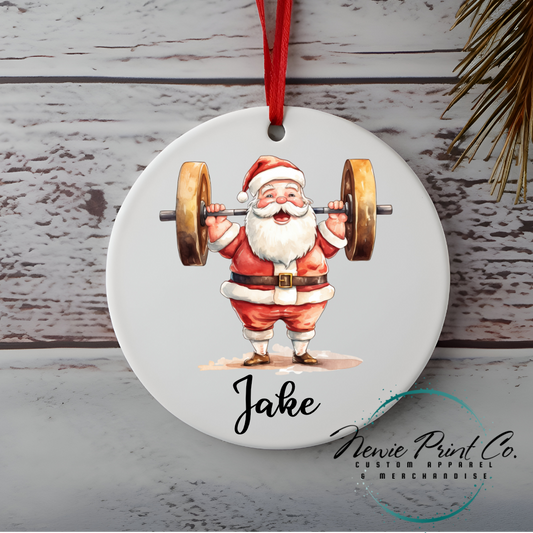 Personalised Ornament Trainer - Christmas Keepsake