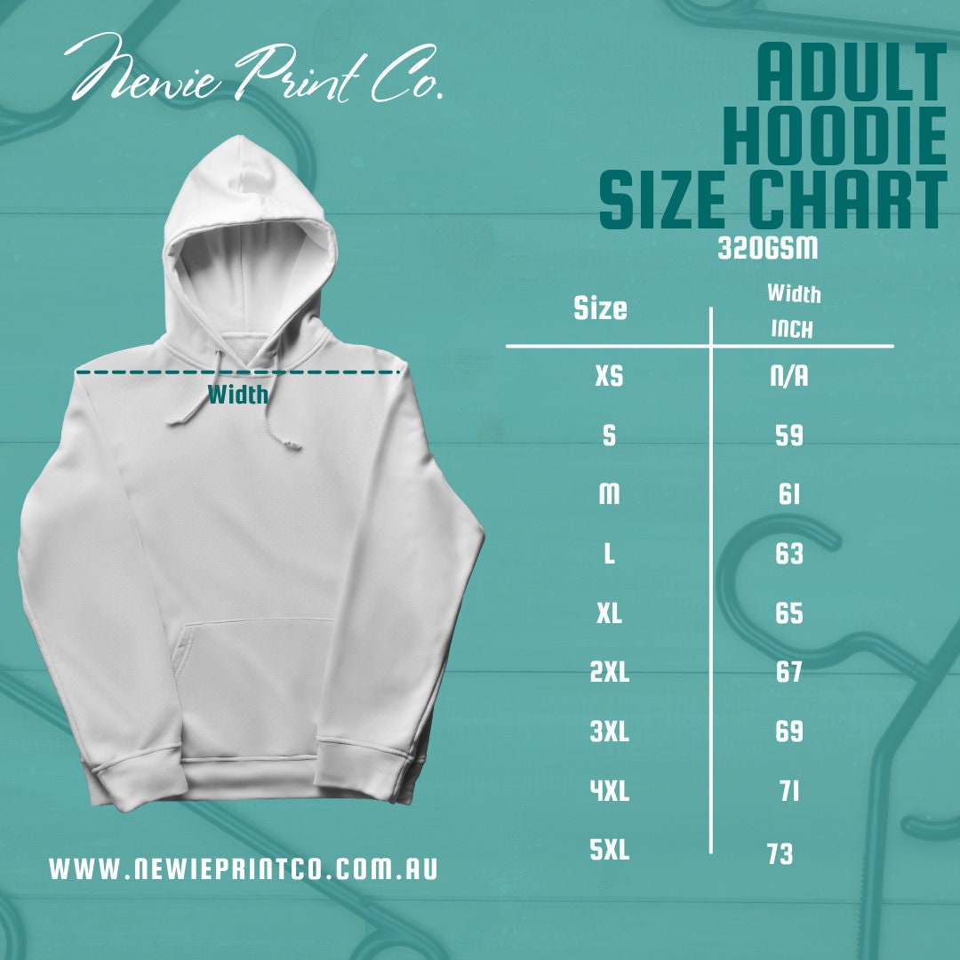 You Are enough Printed Hoodie - Adult Pocket Hoodie