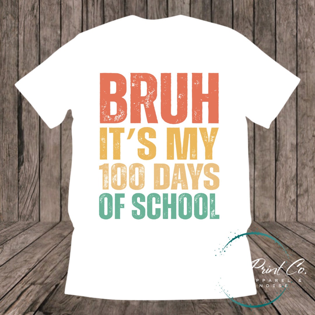 100 Days of School Day T-shirt - My Teacher Survived 100 Days Tally