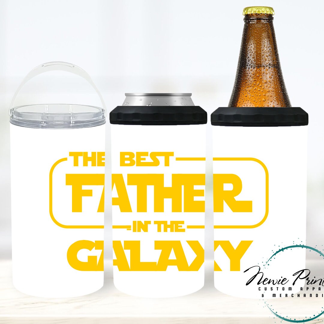 Personalised Insulated 4 in 1 Drink Cooler - Best Father in the Galaxy