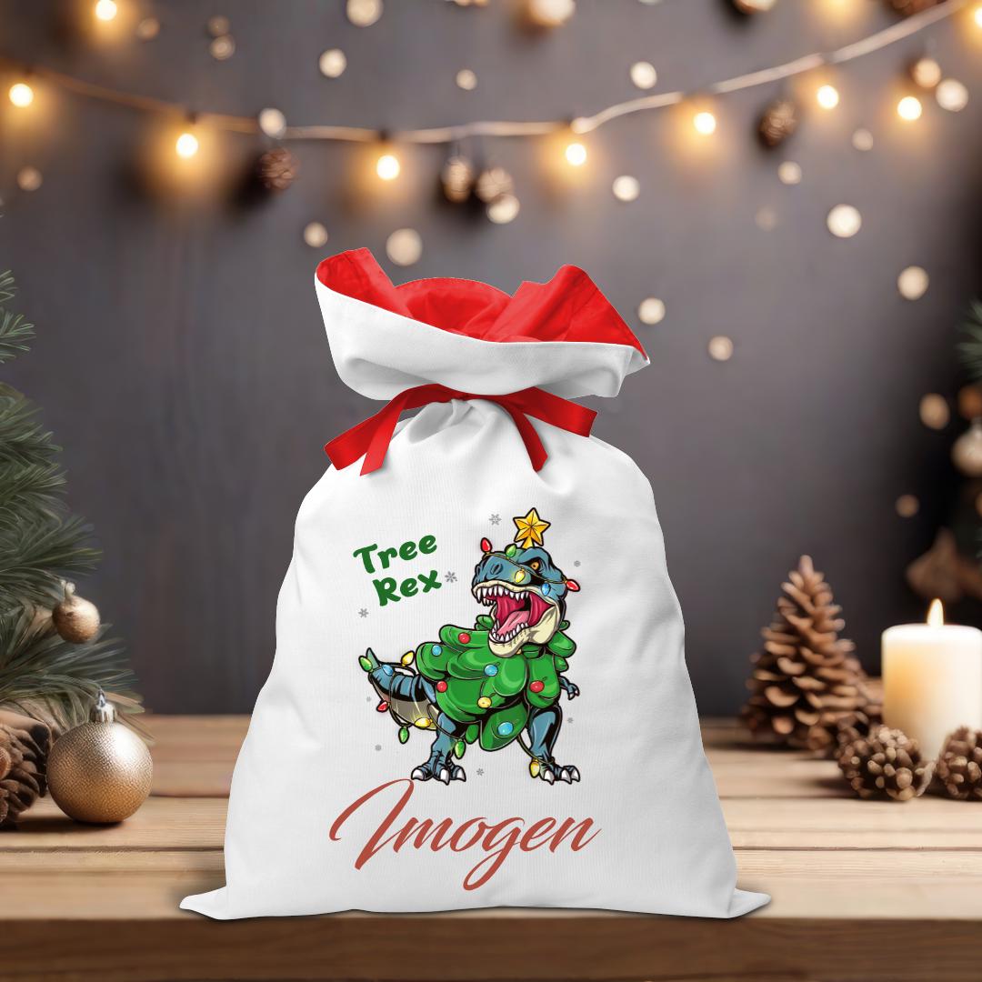 Tree Rex Santa Sack - Personalised