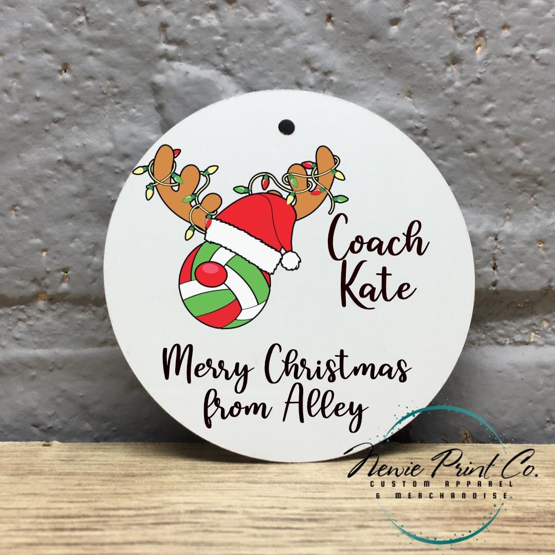 Personalised Teacher Ornament Netball Coach - Christmas Keepsake