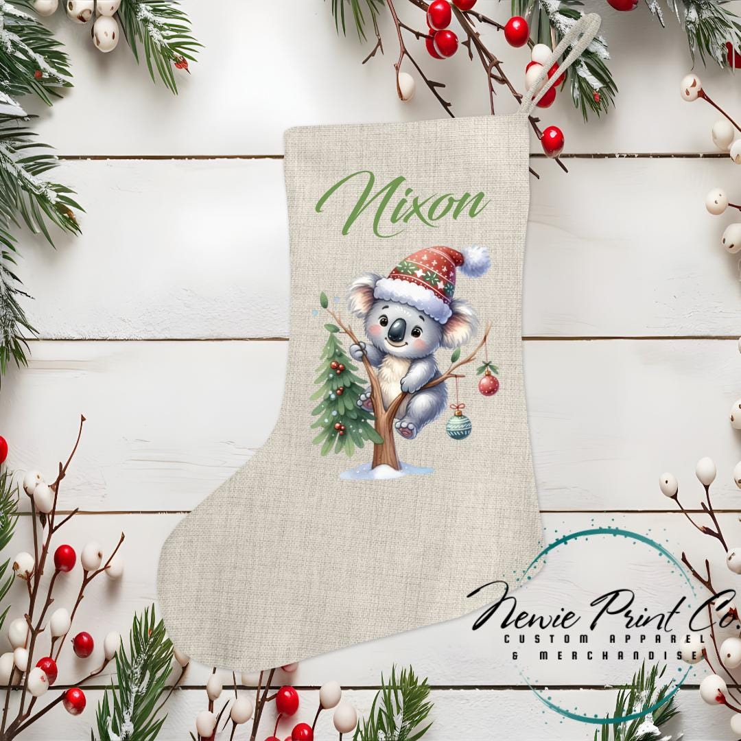 Koala Stocking - Personalised