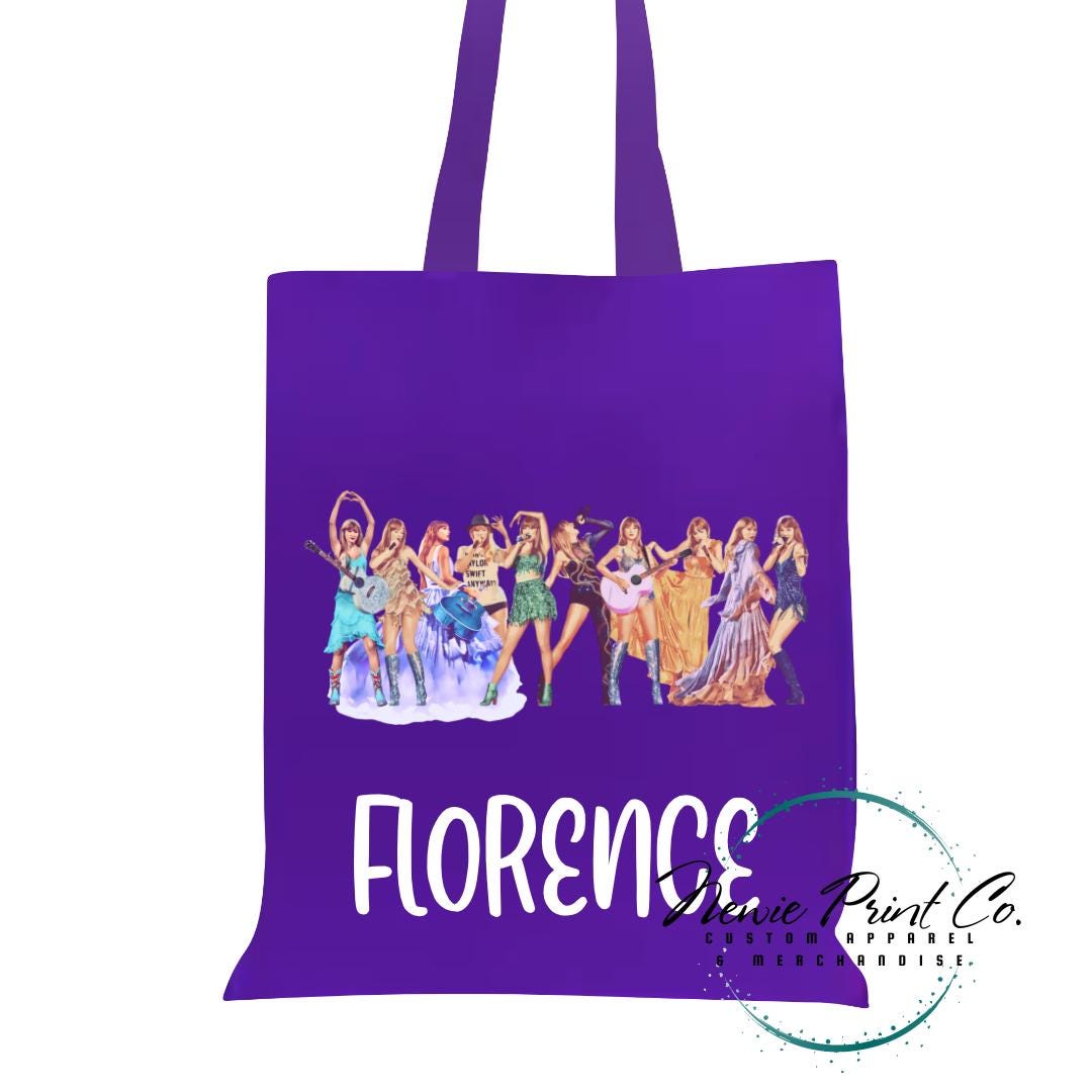 Taylor 2 - Personalized Tote/Library Bags