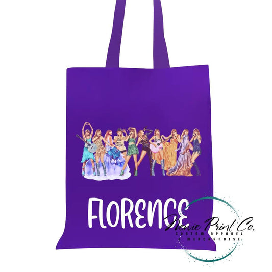 Taylor 2 - Personalized Tote/Library Bags