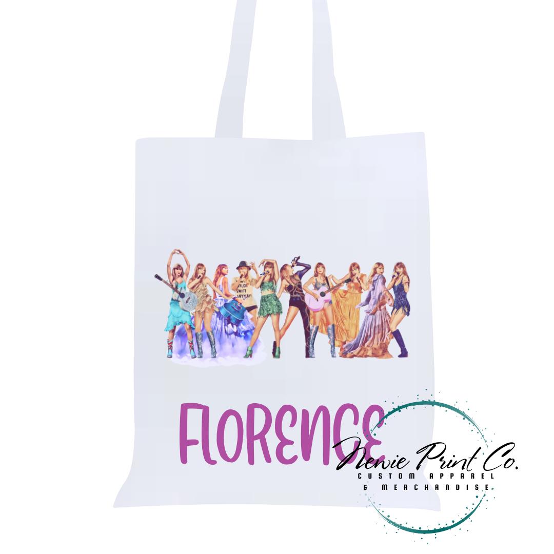 Taylor 2 - Personalized Tote/Library Bags