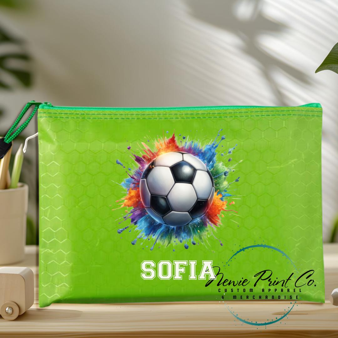 Soccer - Custom Pencil Case