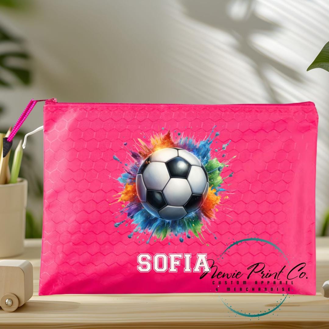 Soccer - Custom Pencil Case