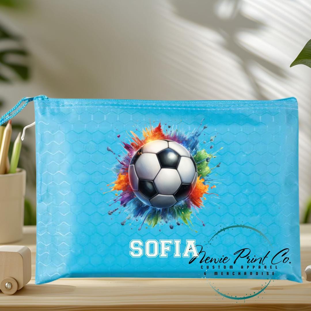 Soccer - Custom Pencil Case