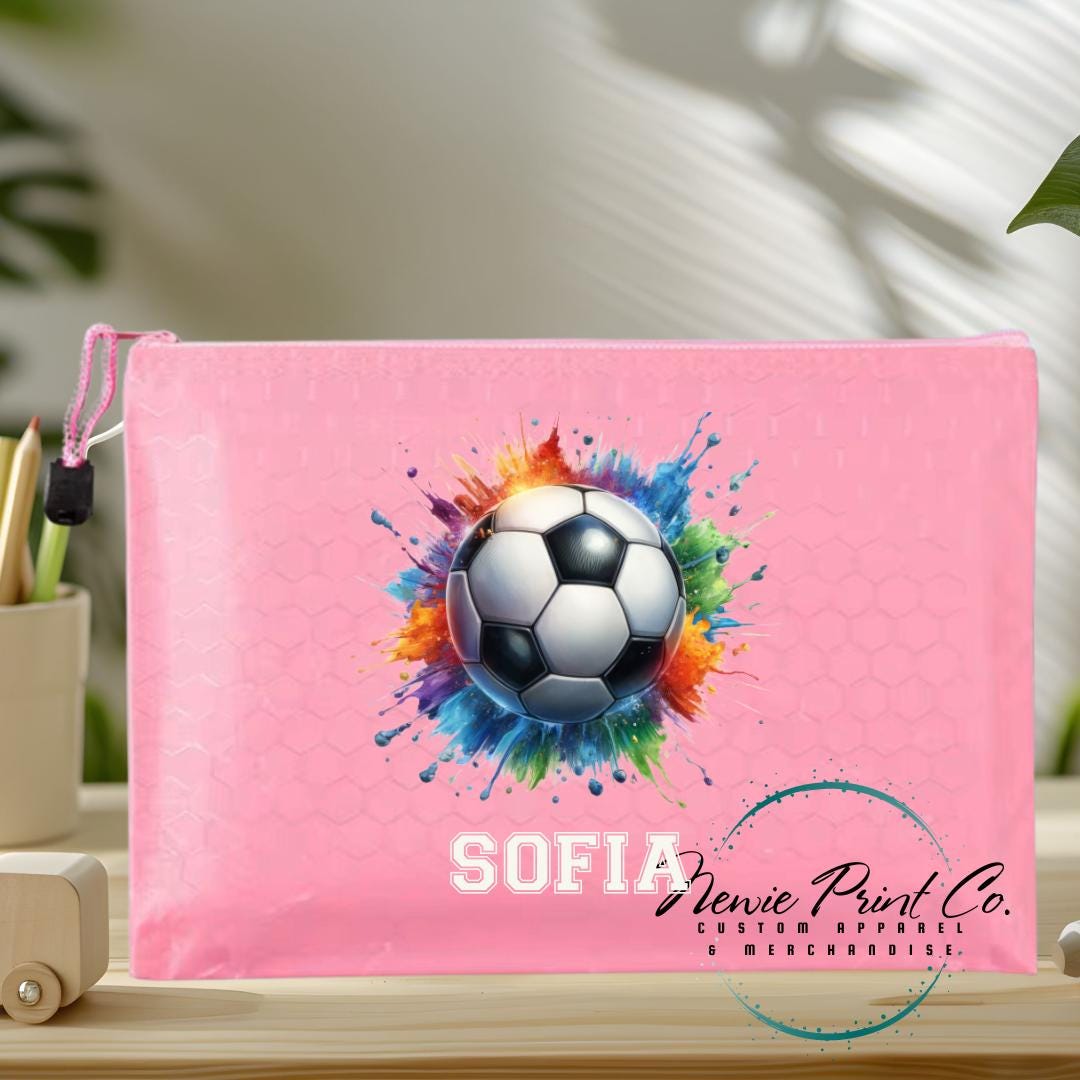 Soccer - Custom Pencil Case