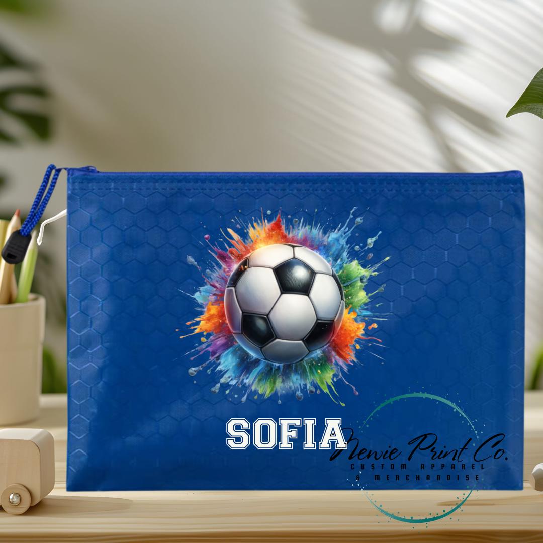 Soccer - Custom Pencil Case