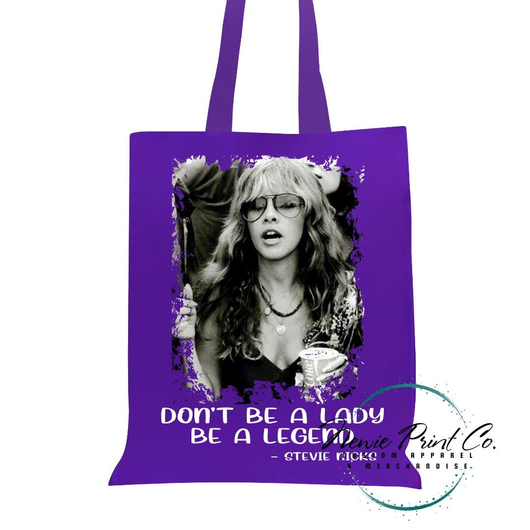 Stevie Nicks - Personalized Tote/Library Bags