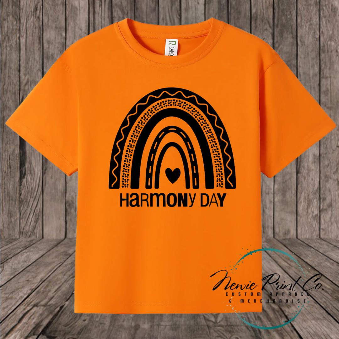 Harmony Day T-shirt - Rainbow