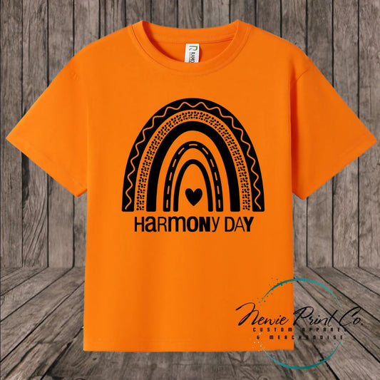 Harmony Day T-shirt - Rainbow