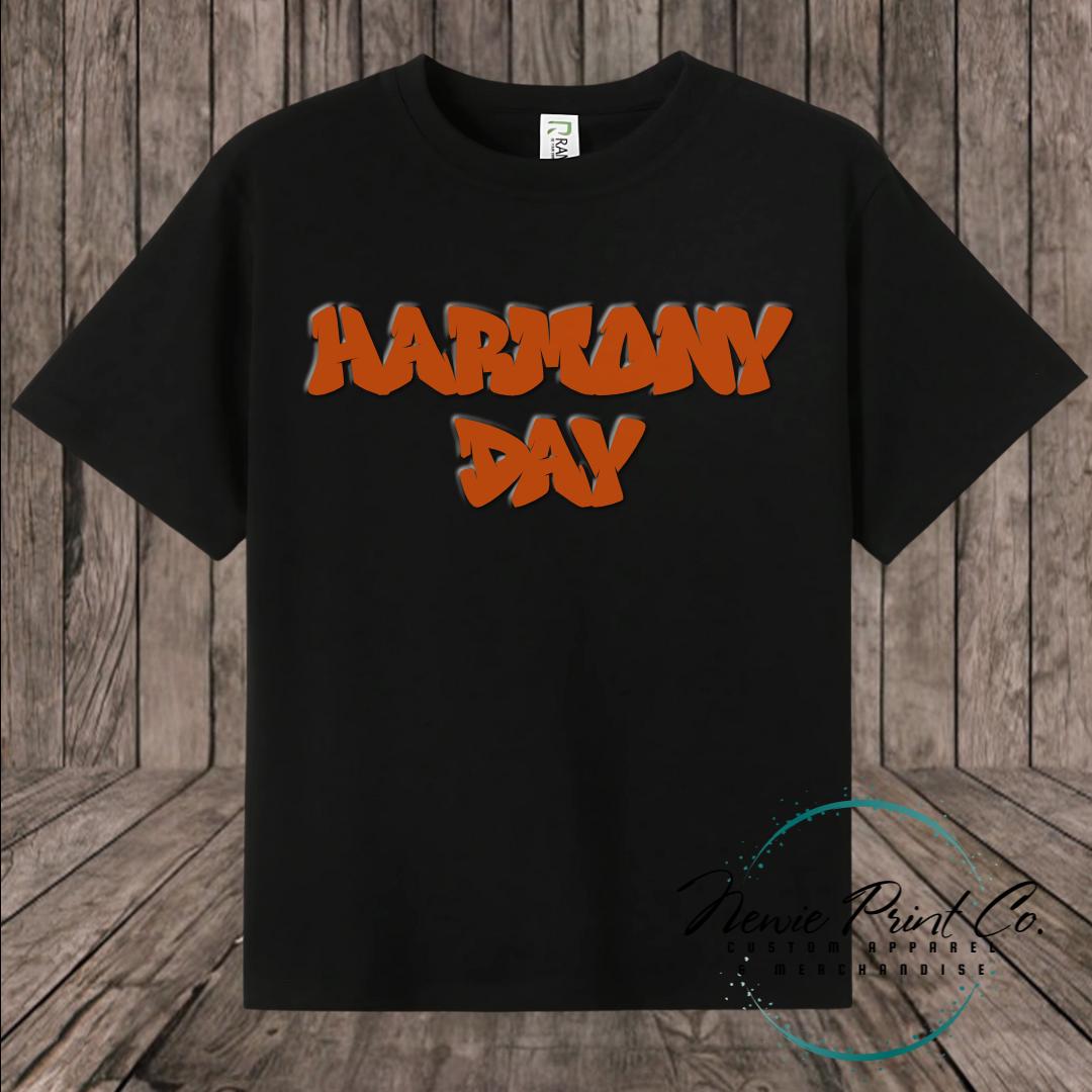 Harmony Day T-shirt - Graffiti Harmony Logo