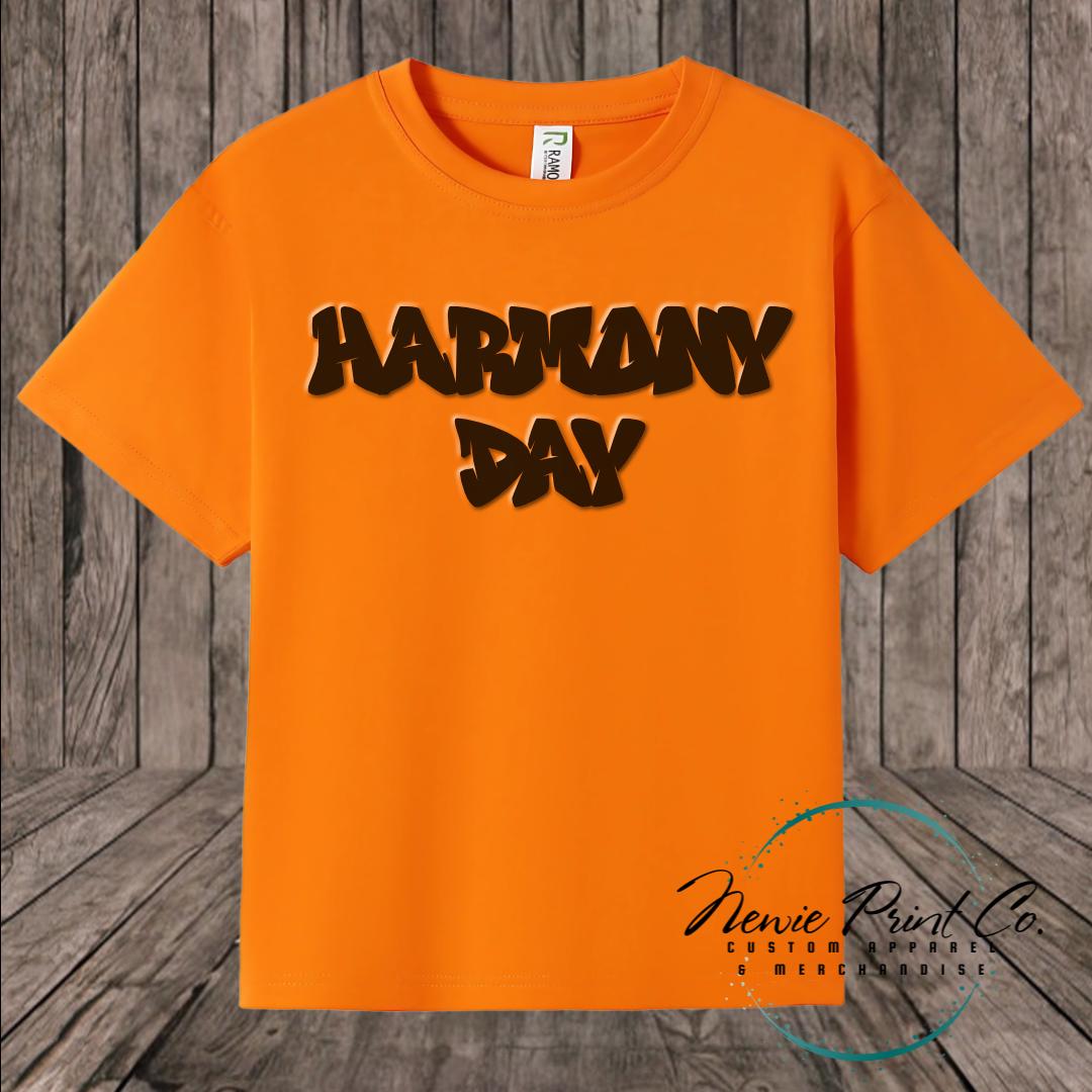 Harmony Day T-shirt - Graffiti Harmony Logo