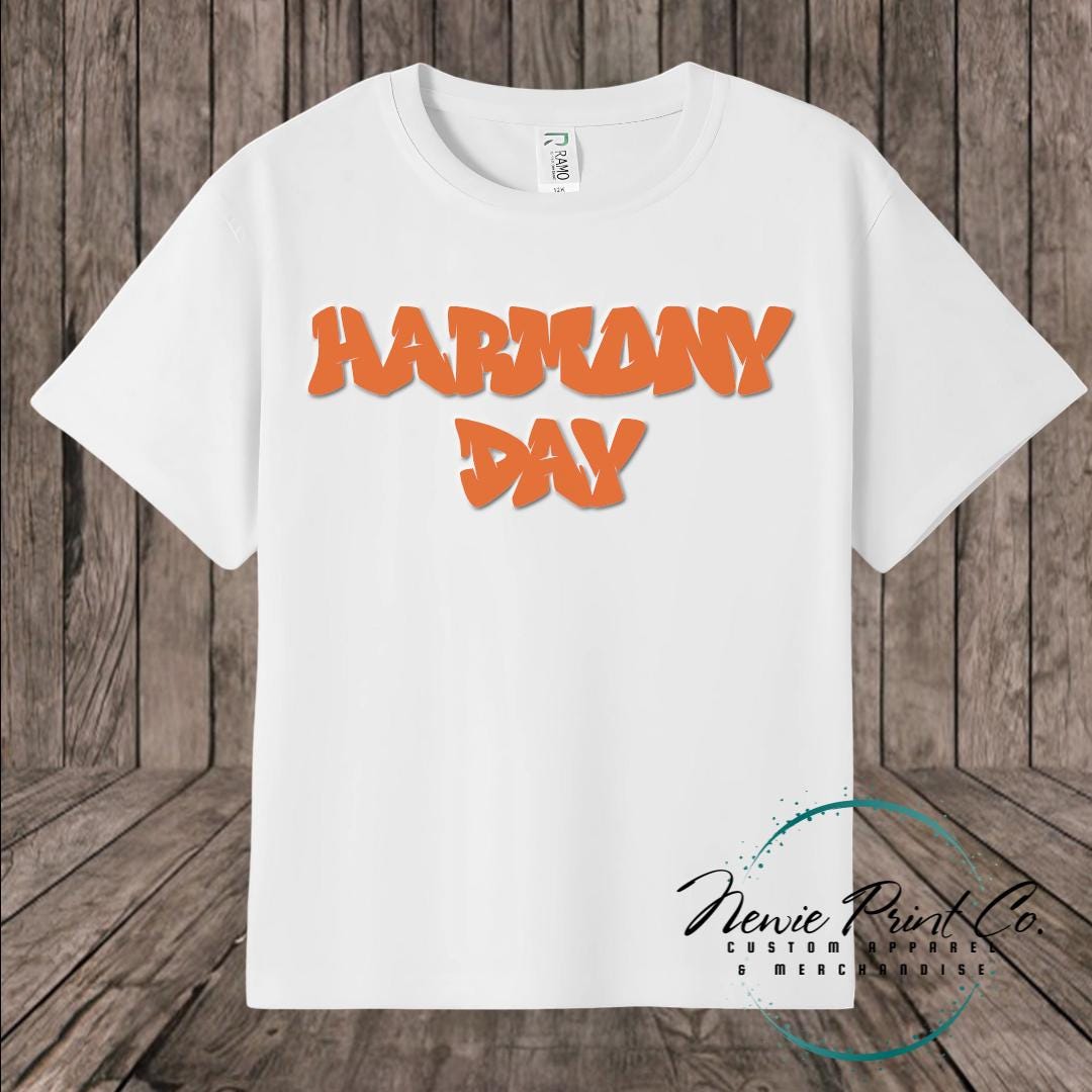 Harmony Day T-shirt - Graffiti Harmony Logo