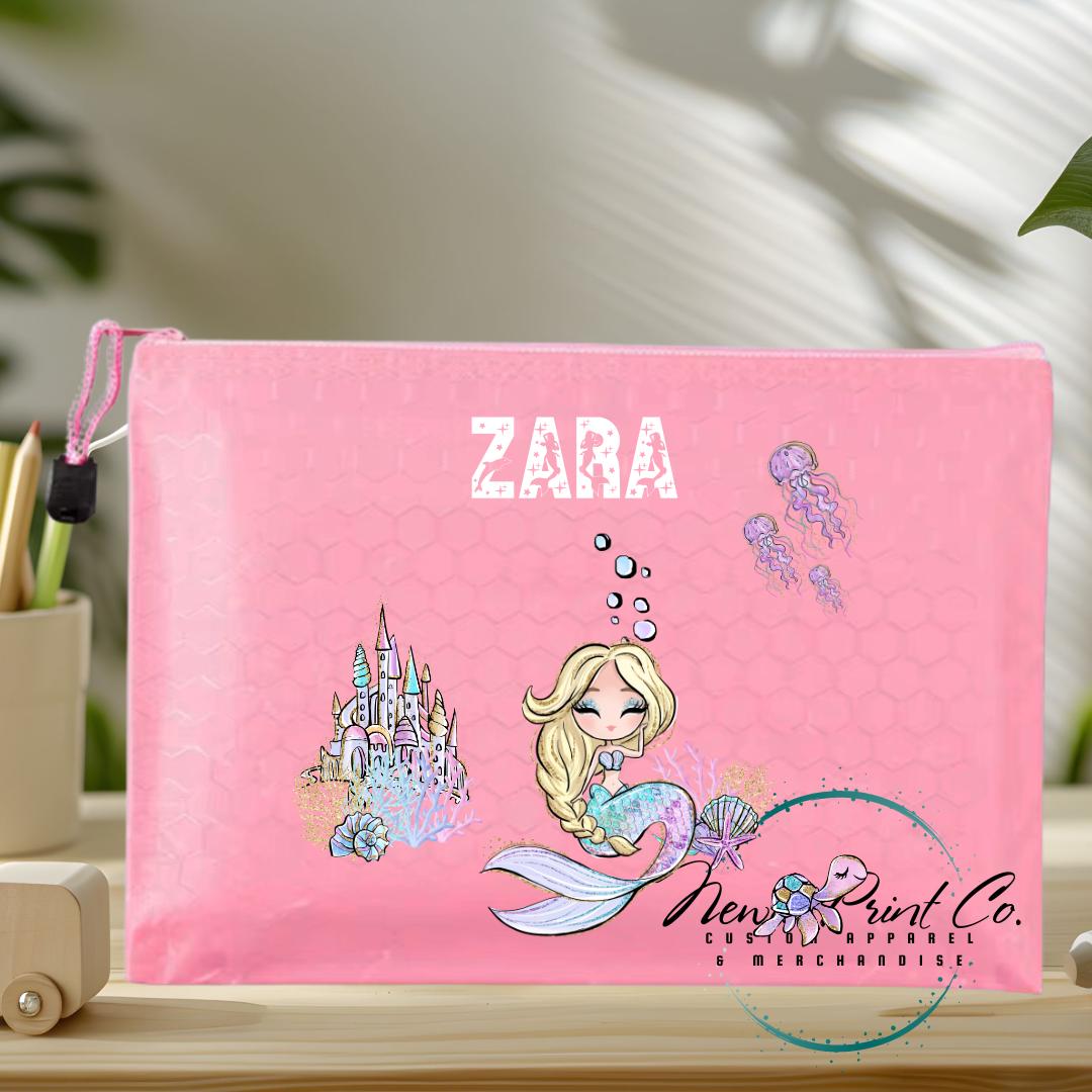 Mermaid - Custom Pencil Case