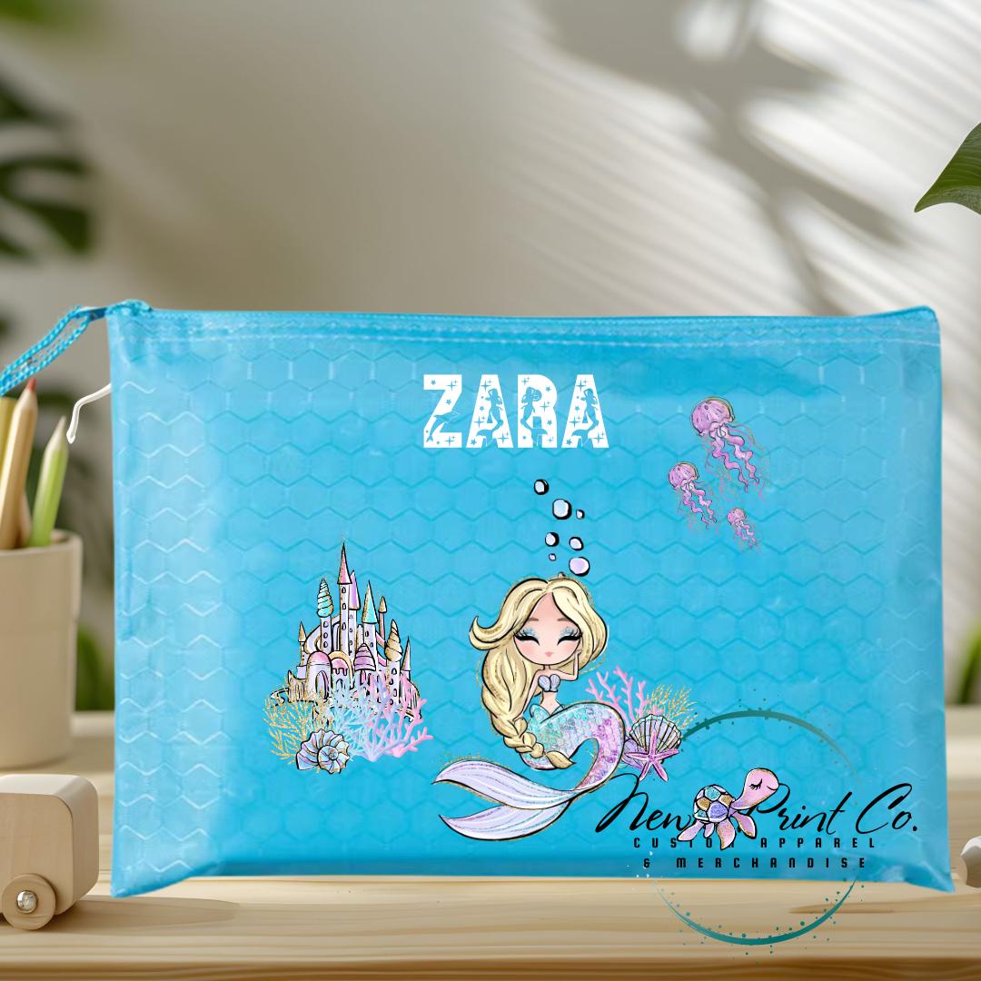 Mermaid - Custom Pencil Case