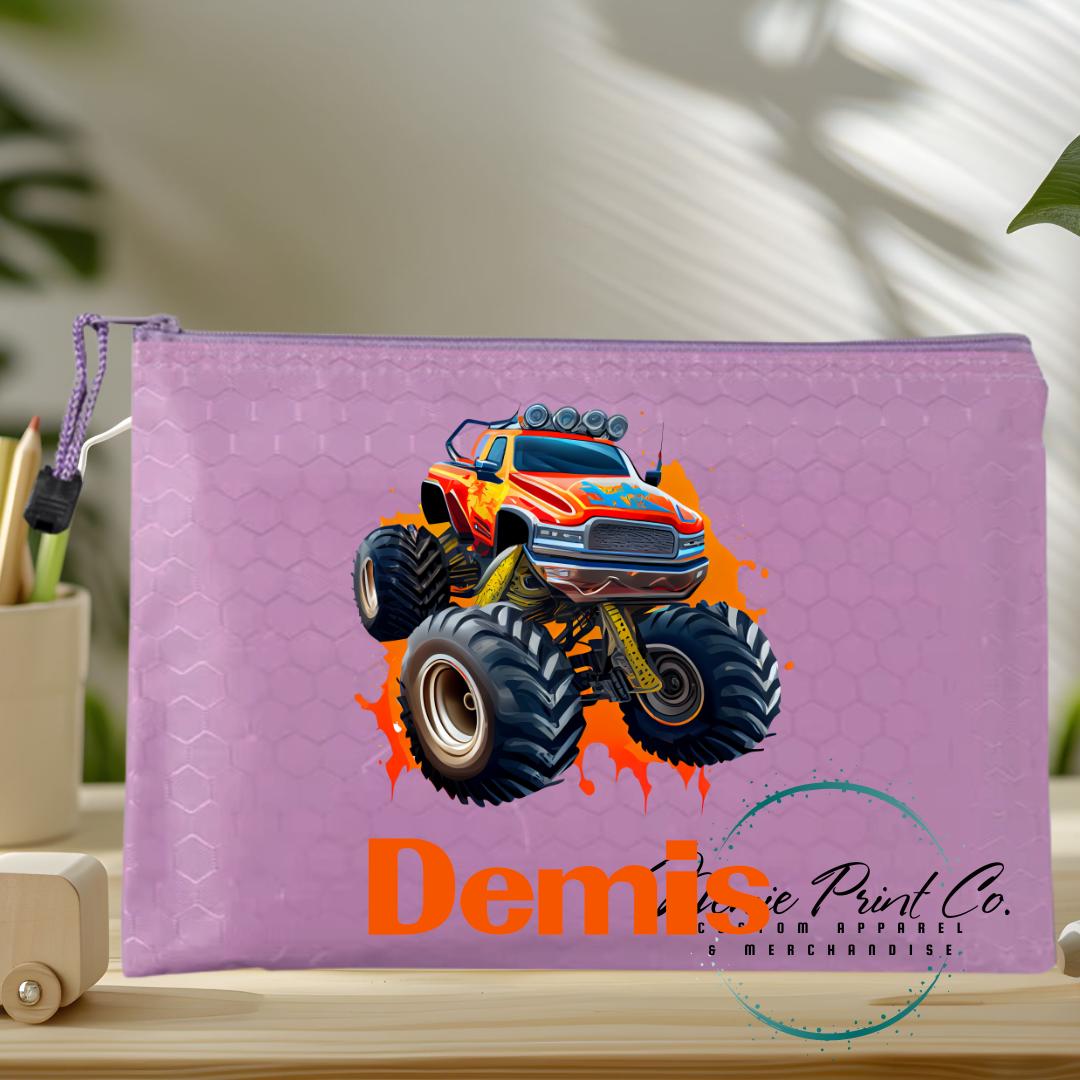 Monter Truck - Custom Pencil Case