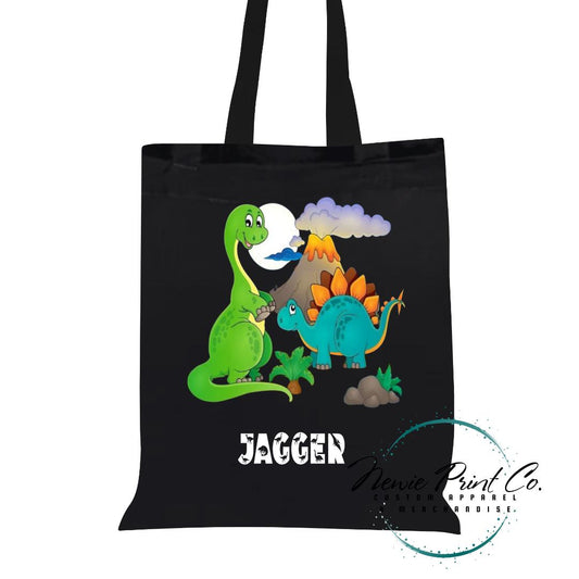 Brontosaurus - Personalized Tote/Library Bags