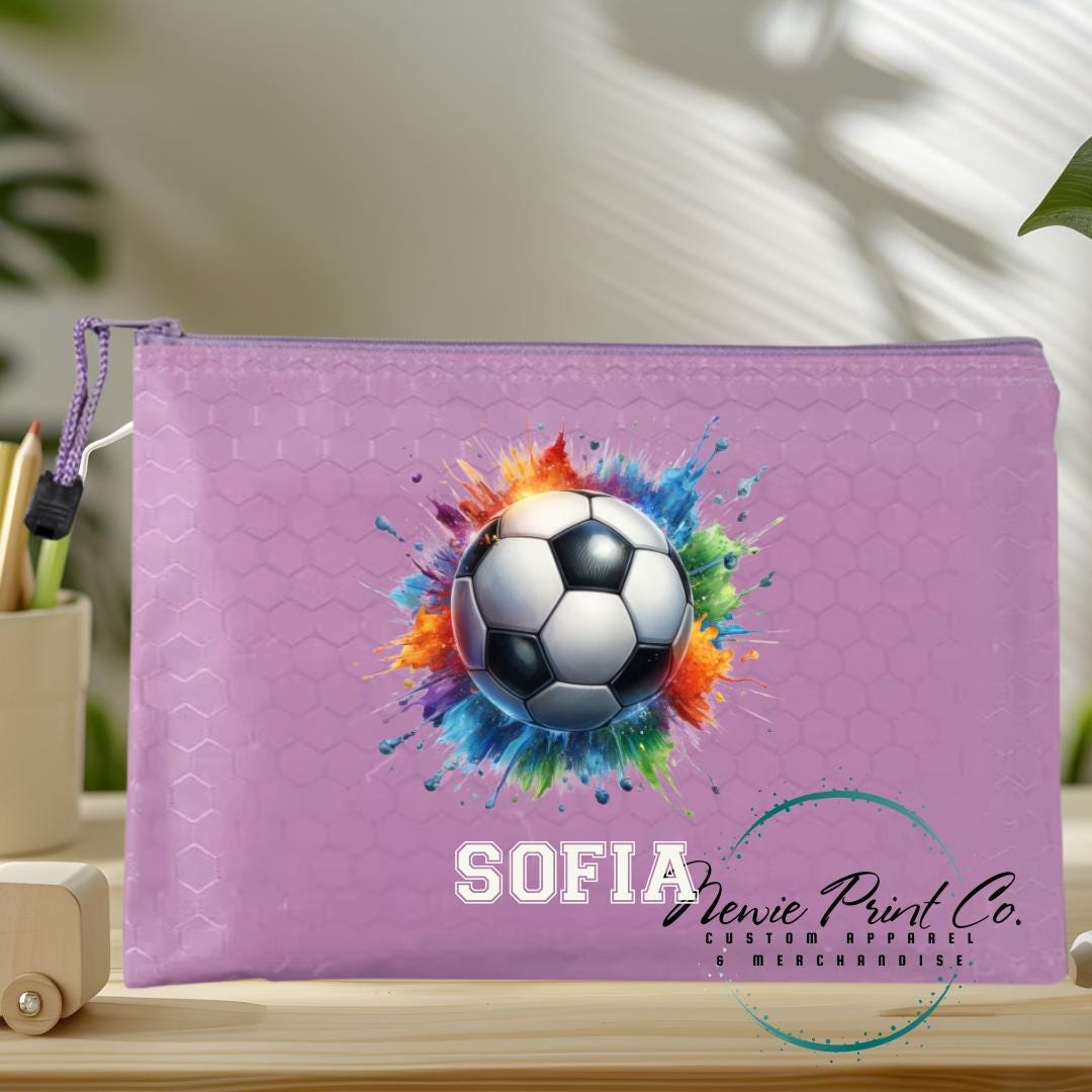 Soccer - Custom Pencil Case