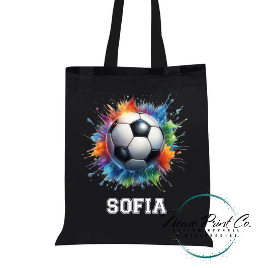 Soccer - Personalized Tote/Library Bags