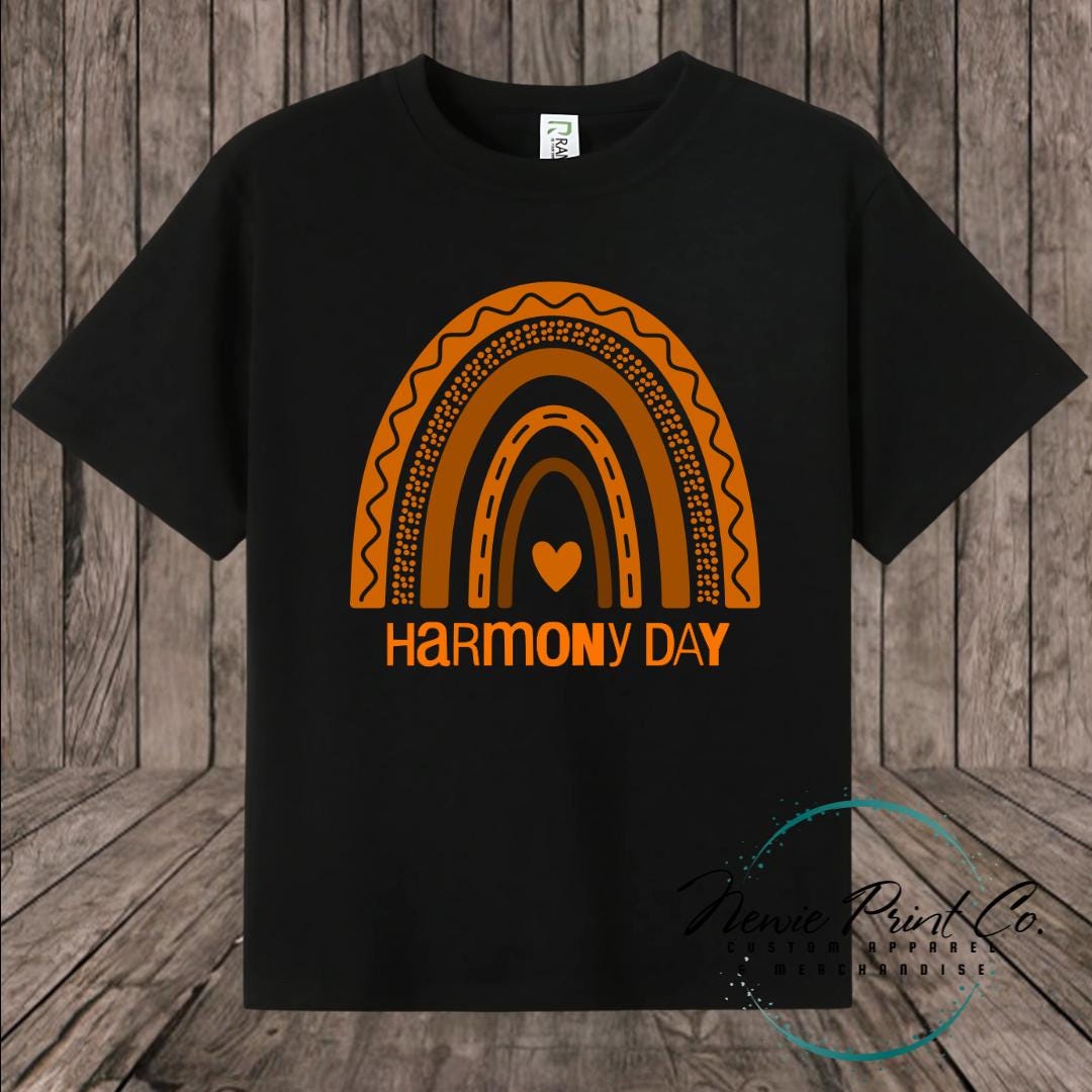 Harmony Day T-shirt - Rainbow